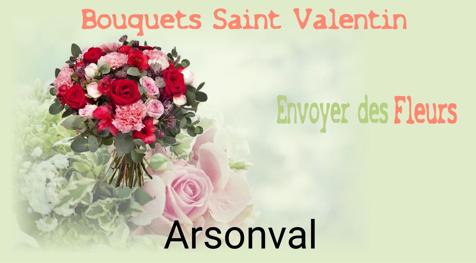 Roses de Saint-Valentin livrées à Arsonval